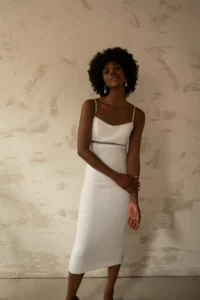 Margot Sequin Tulle Slip Dress | Sleek Modern Bridal | Jenny Yoo